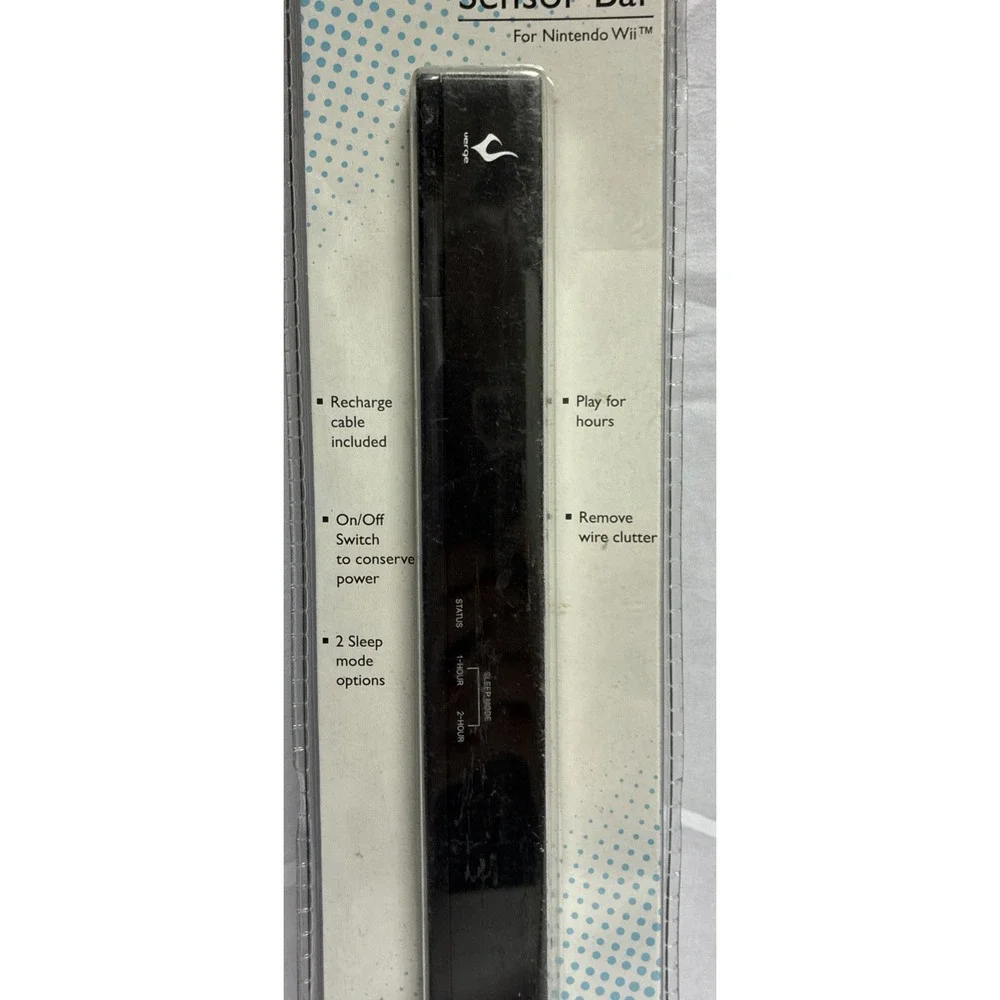 VERGE Wireless Sensor Bar for Wii, NEW SEALED
